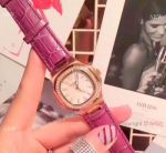 New Fake Patek Philippe Watches For Sale - Nautilus Rose Gold Diamond Bezel Watch